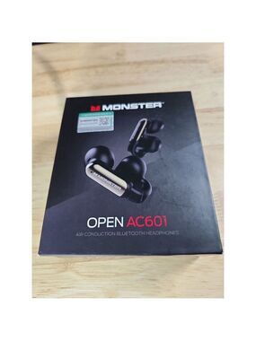 Monster open earbud blk/gold